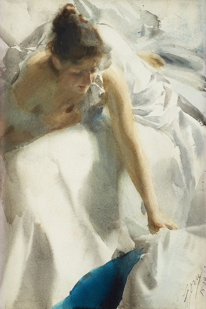 Anders Zorn, Reveil (awakening)