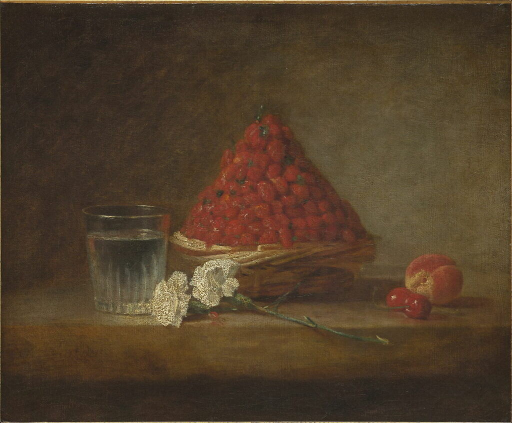 Basket of Wild Strawberries